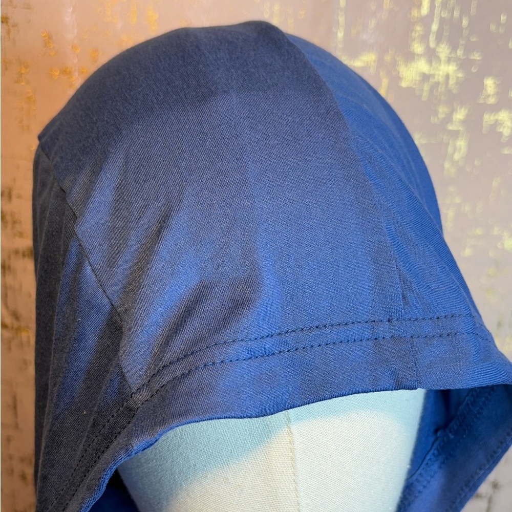 Blue Hooded Pullover - Picture 3 of 12